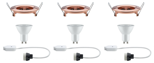 Premium LED Nova dimbar Infälld (Rosé)