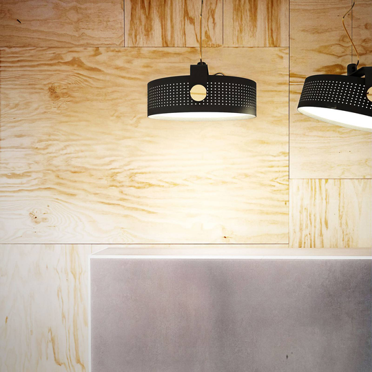 Martinelli Luce Modena LED-hänglampa, svart