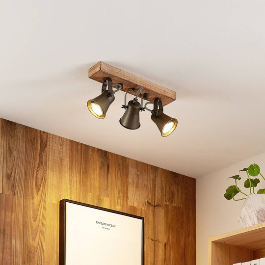 Lindby Grandesa takspotlight, 3 lampor