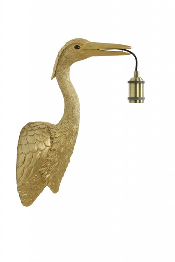 Crane vägglampa (Guld)