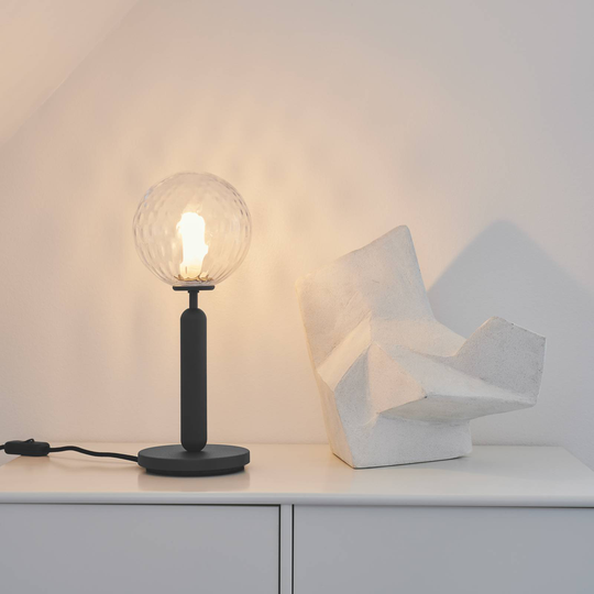 Nuura Miira Table bordslampa grå/klar