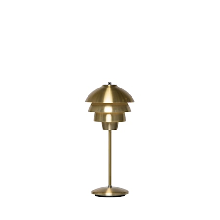 Valencia Bordslampa Mässing LED 18 cm