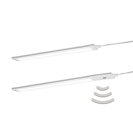 LEDVANCE Cabinet Slim bänklampa 30 cm 2-set