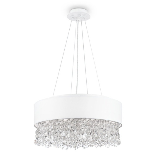 Manfred pendel kristall 6L (Vit)