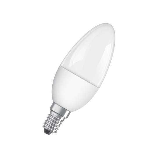 OSRAM LED-kronljuslampa E14 5W 827 Superstar, matt