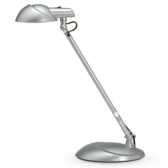LED-skrivbordslampa STORM, silver