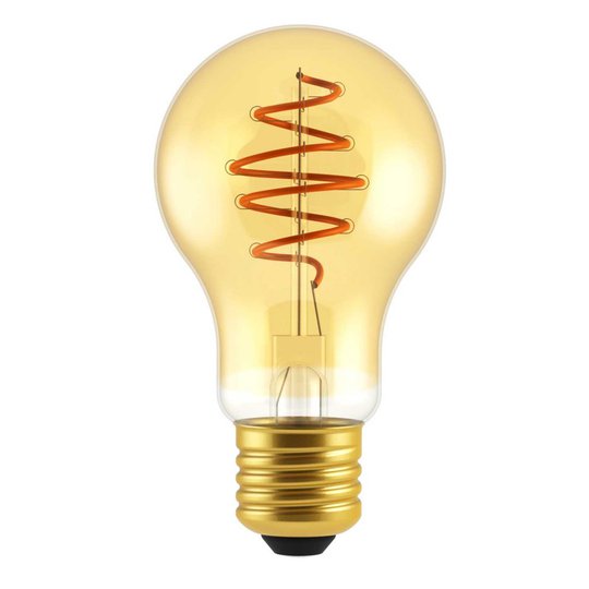 E27 Normallampa Amber 4,5W dimbar