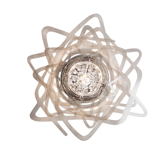 Slamp Aurora taklampa mini, fumé