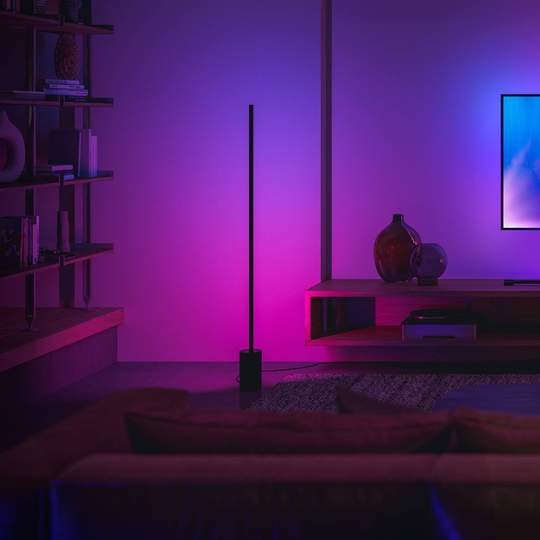 Philips Hue Gradient Signe LED-golvlampa svart