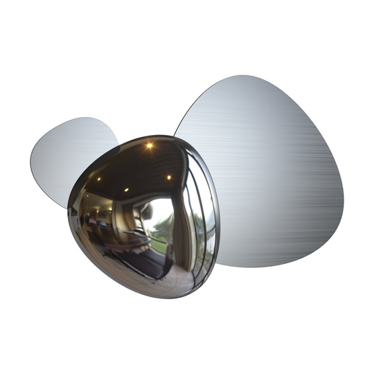 Jack-stone vägglampa (Nickel)
