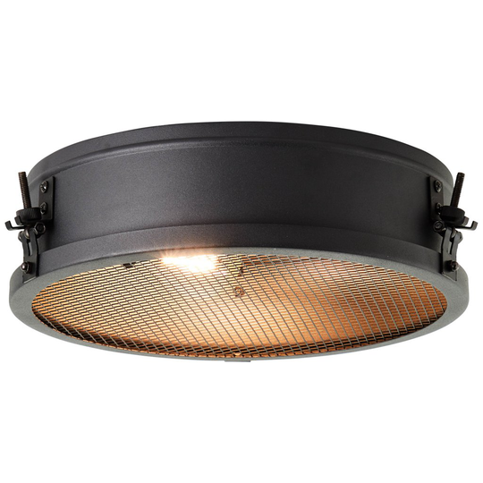 Zois plafond 34cm (Svart)
