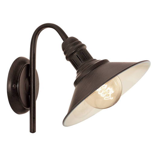 Stockbury vägglampa (Brun)