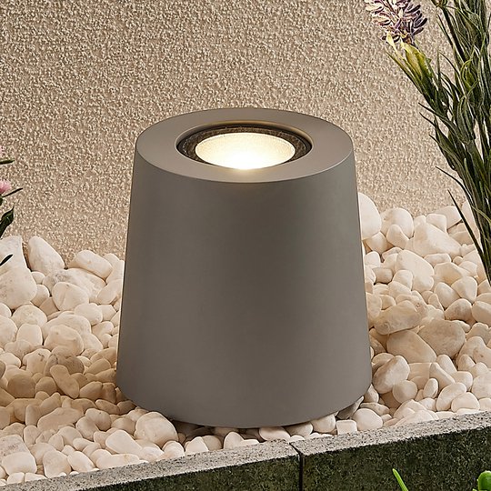 Lucande trädgårdslampa Elvar, utomhus spotlight
