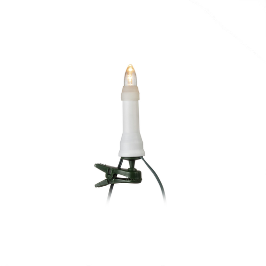 Julgransbelysning 25 DC LED (Vit)