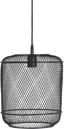 Grid taklampa 27cm (Svart)