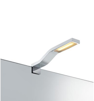 Bourges skåp/spegel (Förkromad/blank)