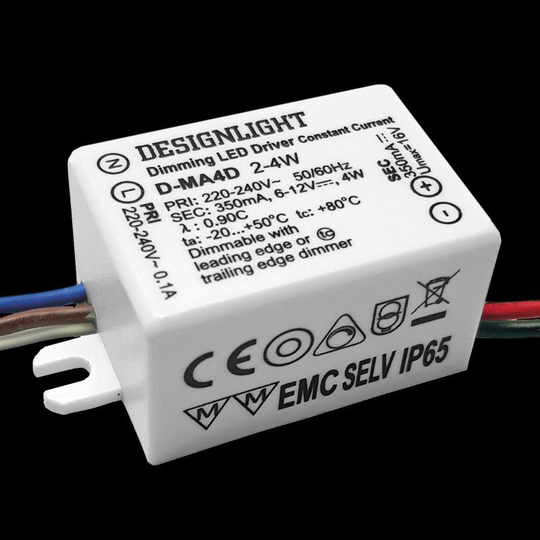 LED Driver 4W, 350mA dimbar