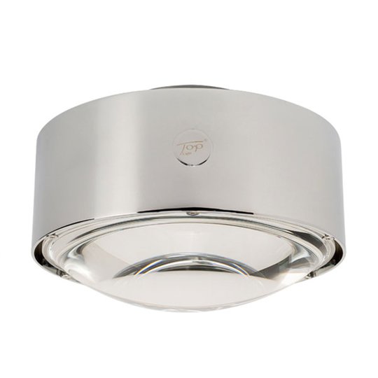 LED-taklampa Puk Meg Maxx Plus, krom matt