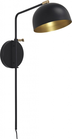 Brighton Vägglampa (Svart)