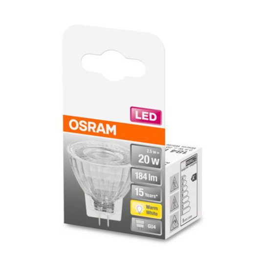 OSRAM LED-reflektor GU4 MR11 2,5W 2 700 K
