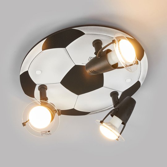 Taklampa FUSSBALL med 3 ljuskällor