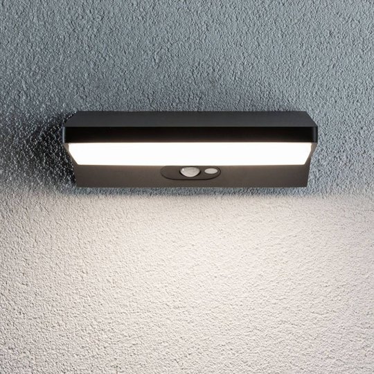 Paulmann House LED-vägglampa, sensor djup 15 cm