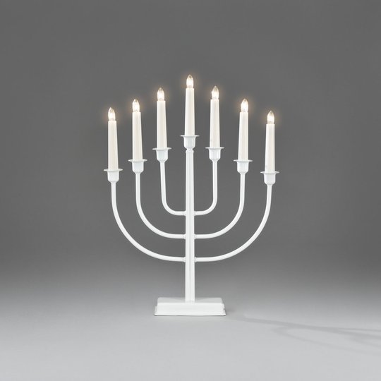 Elljusstake 7L 45cm (Vit)