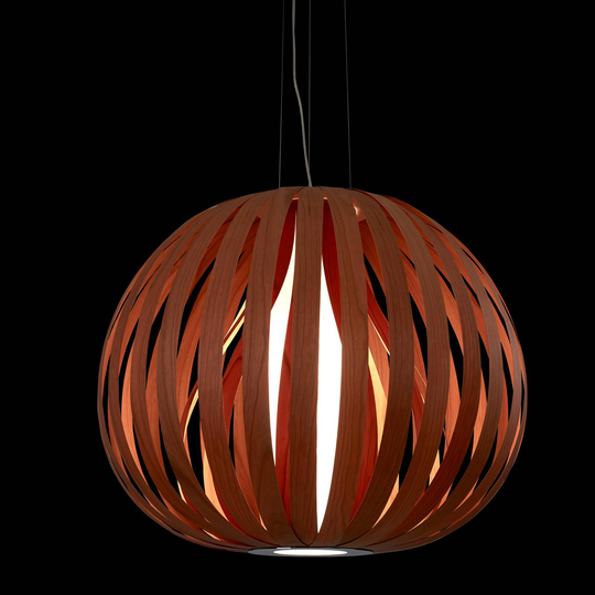 LZF Poppy Medium pendellampa, körsbär