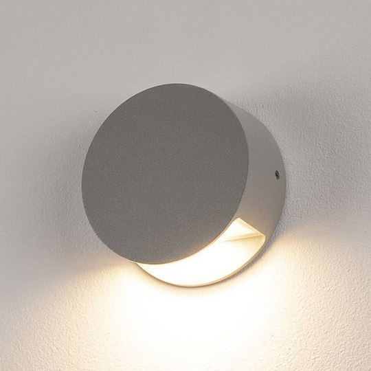 SLV Pema LED-vägglampa, grå