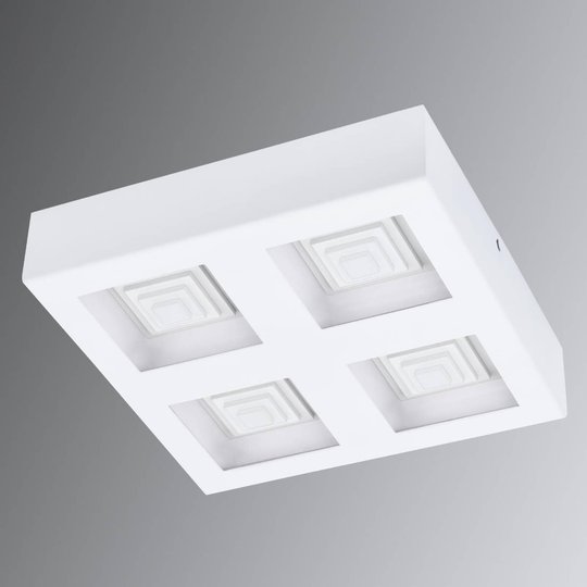 LED-taklampa Ferreros med 4 lampor