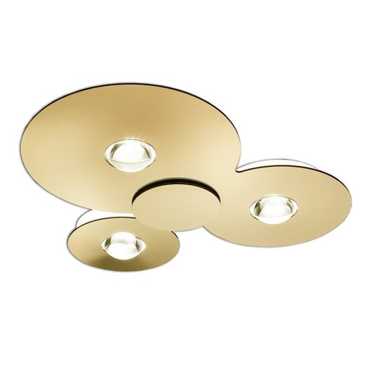 Bugia plafond 3-spot (Mässing/guld)