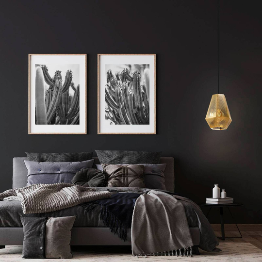 Hänglampa Chiavica, mässing, 1 lampa, Ø 20,5 cm