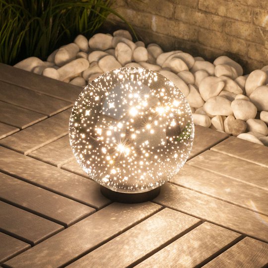Lindby Kamui LED-dekorationslampa, Ø 20 cm