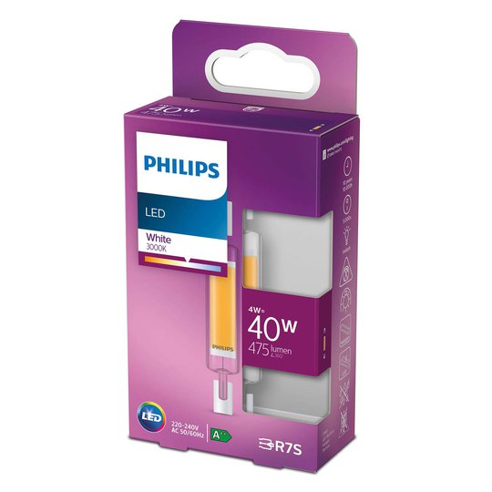Philips LED-stav R7s 78 mm 4W varmvit