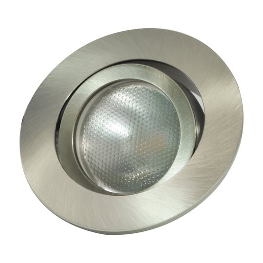 LED-inbyggnadsring Decoclic GU10/GU5,3, rund, järn