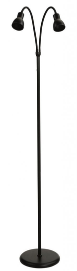 Golvlampa dubbel Saga