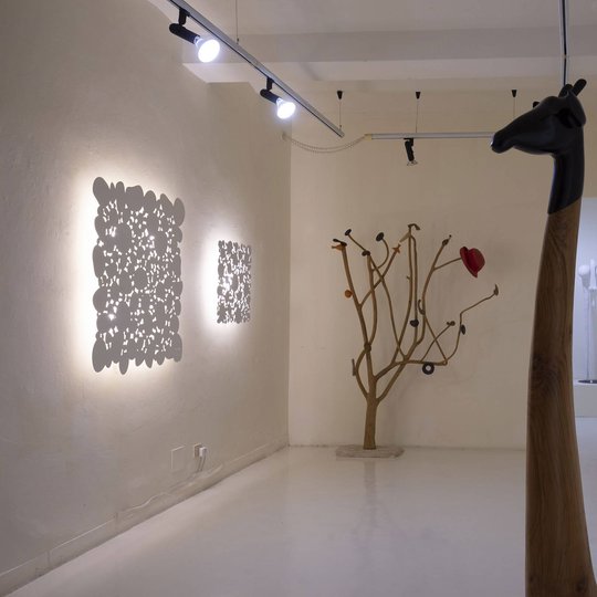 Martinelli Luce Cellule LED-vägglampa 60 x 60 cm