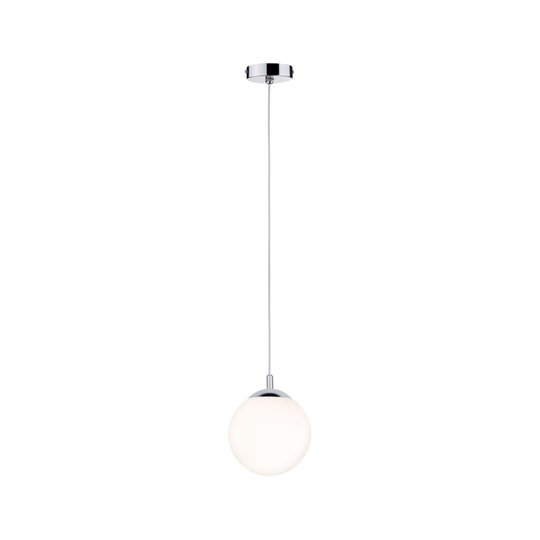 Globe pendel IP44 (Förkromad/blank)