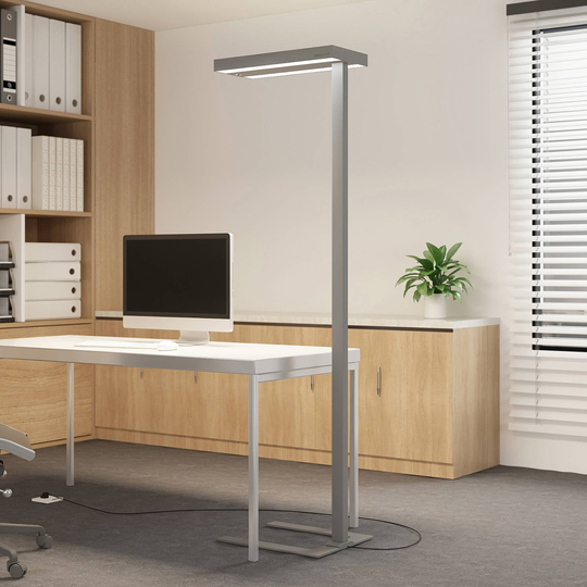 Arcchio Bertram LED-golvlampa till kontor 4 000 K
