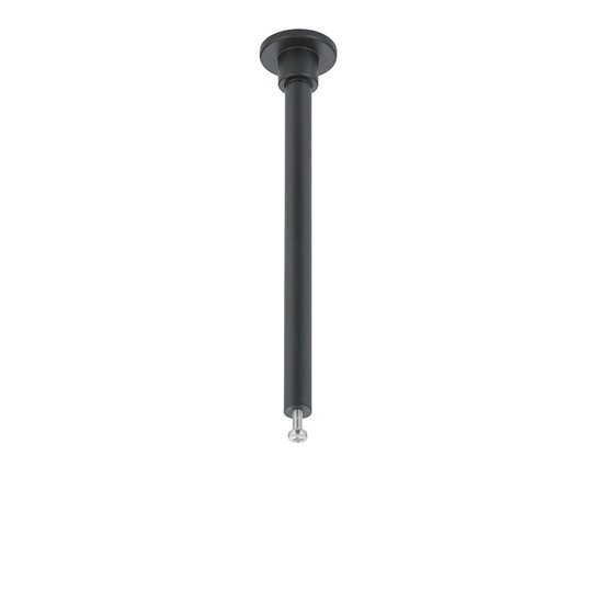 Monteringsstång till DUOline-skena, svart, 12,5 cm