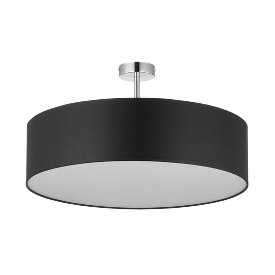 Taklampa Rondo med avstånd, mörkgrå Ø 60 cm