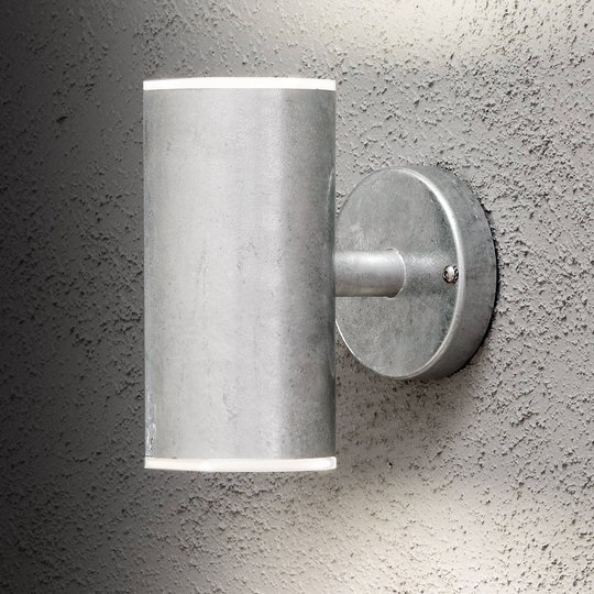 Robust utomhusvägglampa ULL LED - IP54, dimbar