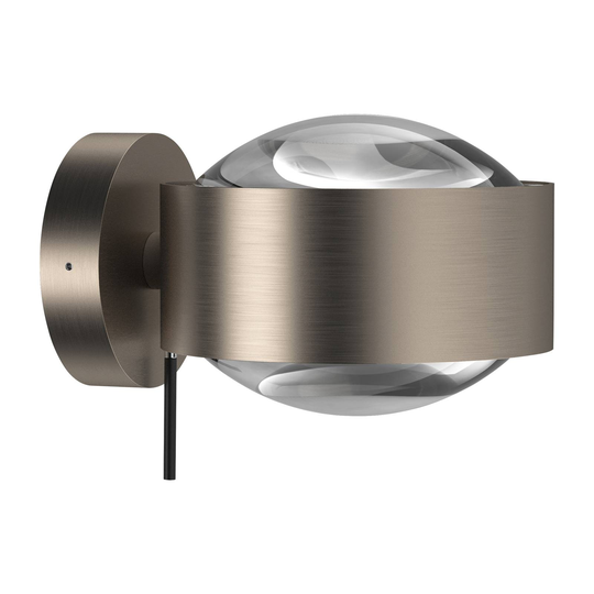 Puk Maxx Wall+, G9, lins klar, nickel matt