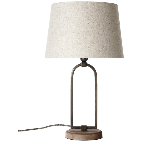 Sora bordlampa 30cm (Brun)