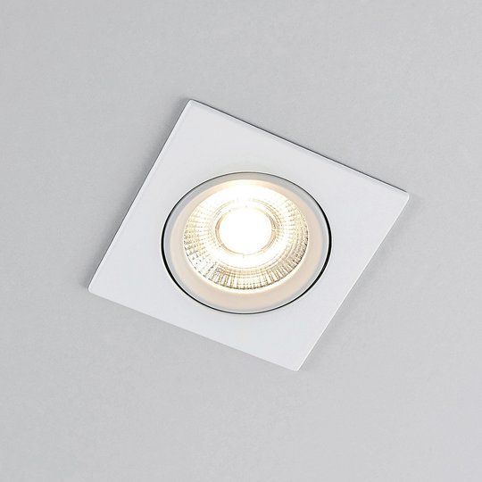 ELC Juno LED-inbyggnadsspot 3-pack vitt, kantig
