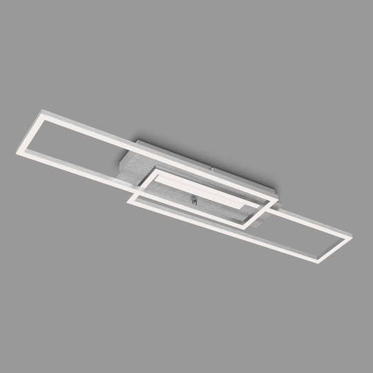LED-taklampa Frame Mid, 3 000 K, aluminium