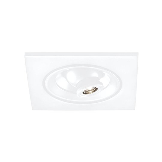 Egger Riga Zoom LED-spot kantig vit 2 700 K