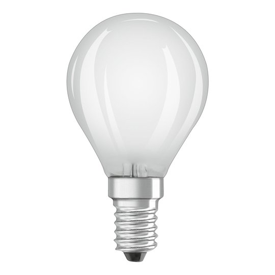 OSRAM LED-droppe E14 4W Classic P 4 000 K matt