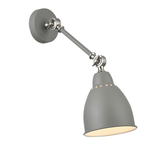 Domino vägglampa (Grå)