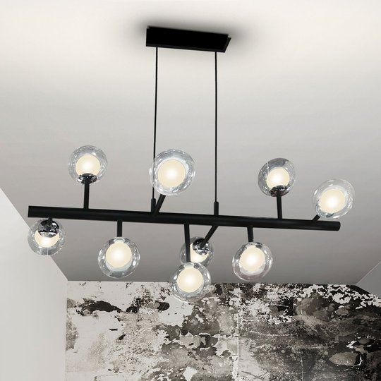 LED-hänglampa Altais dimbar med fjärrkontroll